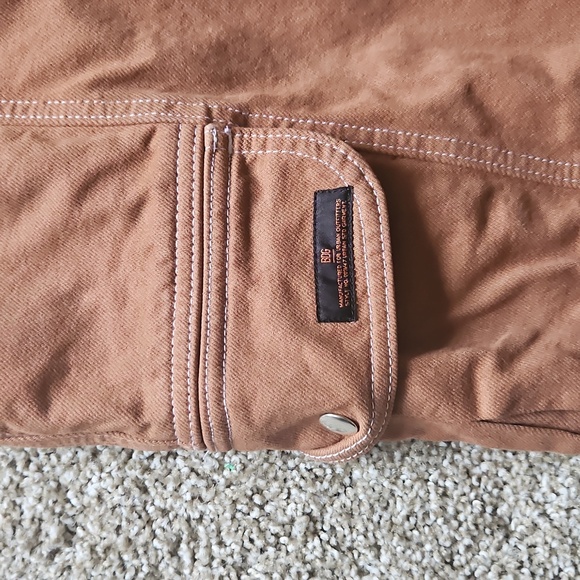 BDG Urban Outfitters Women Cargo Pants Relaxed Skate Jeans Cocoa Brown sz 30 - Picture 3 of 10